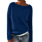 Lotte - Zachte dames sweater met ronde hals