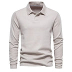 Chivan - Casual Lange Mouw Poloshirt
