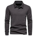 Chivan - Casual Lange Mouw Poloshirt