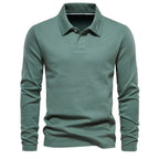 Chivan - Casual Lange Mouw Poloshirt