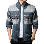 Casper - Gebreid Wintervest met Patronen