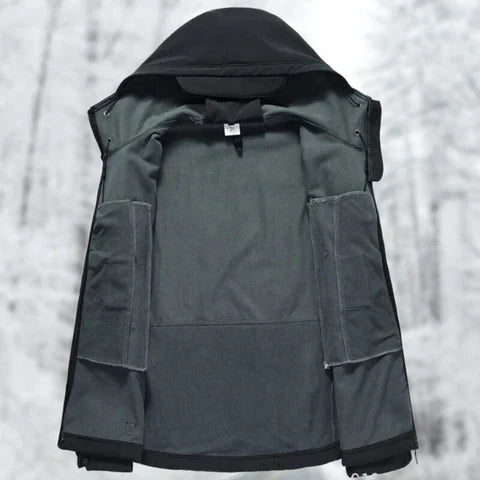 Elio - Outdoor Jas Zwart