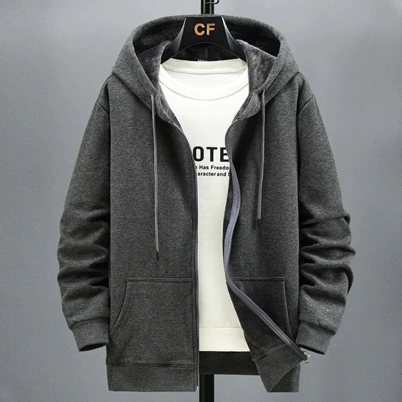 Daniël - Casual Heren Hoodie met Rits