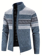 Casper - Gebreid Wintervest met Patronen