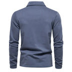 Chivan - Casual Lange Mouw Poloshirt
